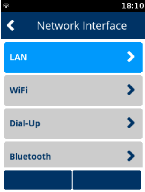 network interface for verifone terminal