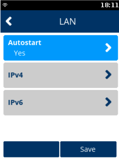 lan connection for verifone terminal