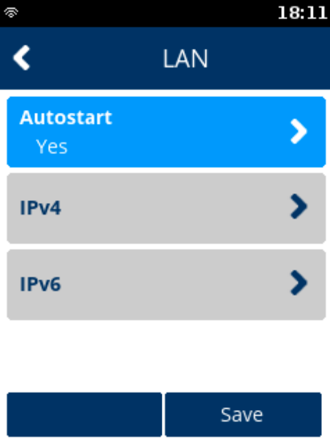 lan connection verifone terminal